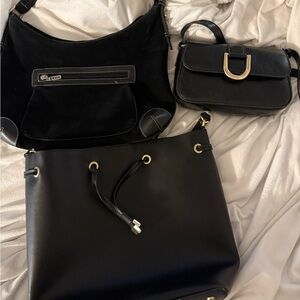 Three black bag bundle